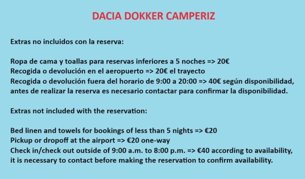 Hotel Dacia Dokker Camperiz PMI Exteriér fotografie